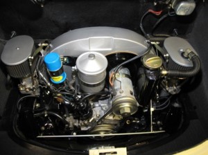 1965 Porsche 356c restoration - engine