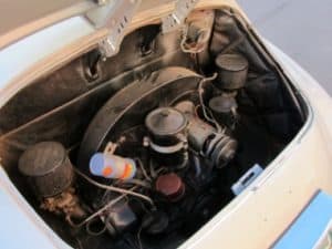 1955 Porsche 356 restoration - engine