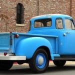 Back 1955 Chevy Truck Blue For Sale
