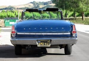 1966 Valiant Convertible For Sale Back