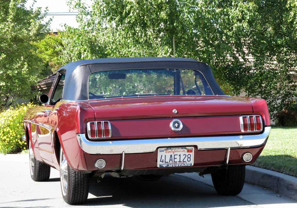 1970 Mustang Convertible For Sale back