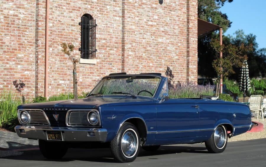 1966 Valiant Convertible For Sale Front Left