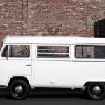 1970 White VW Bus For Sale Side Left