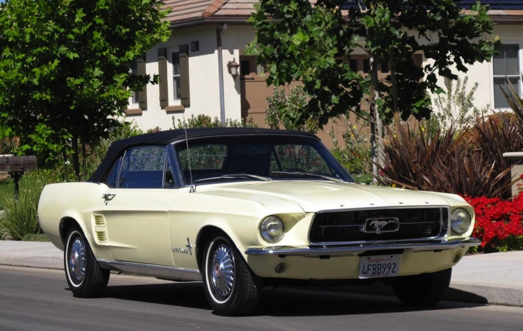 1967 Ford mustang convertible value #5