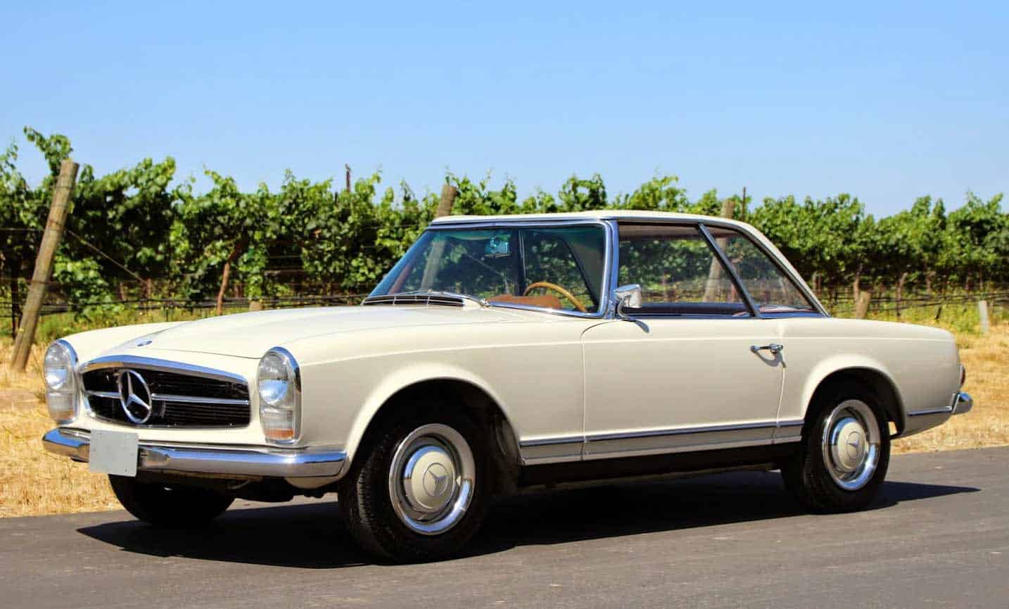 1964-Mercedes-230SL-Cream