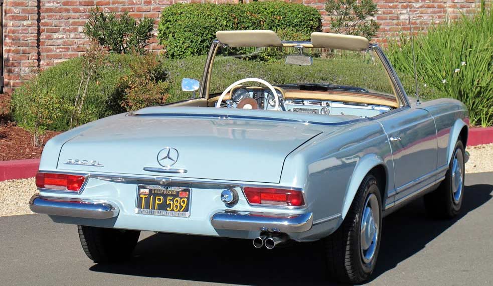 1966-Mercedes-230SL-Blue