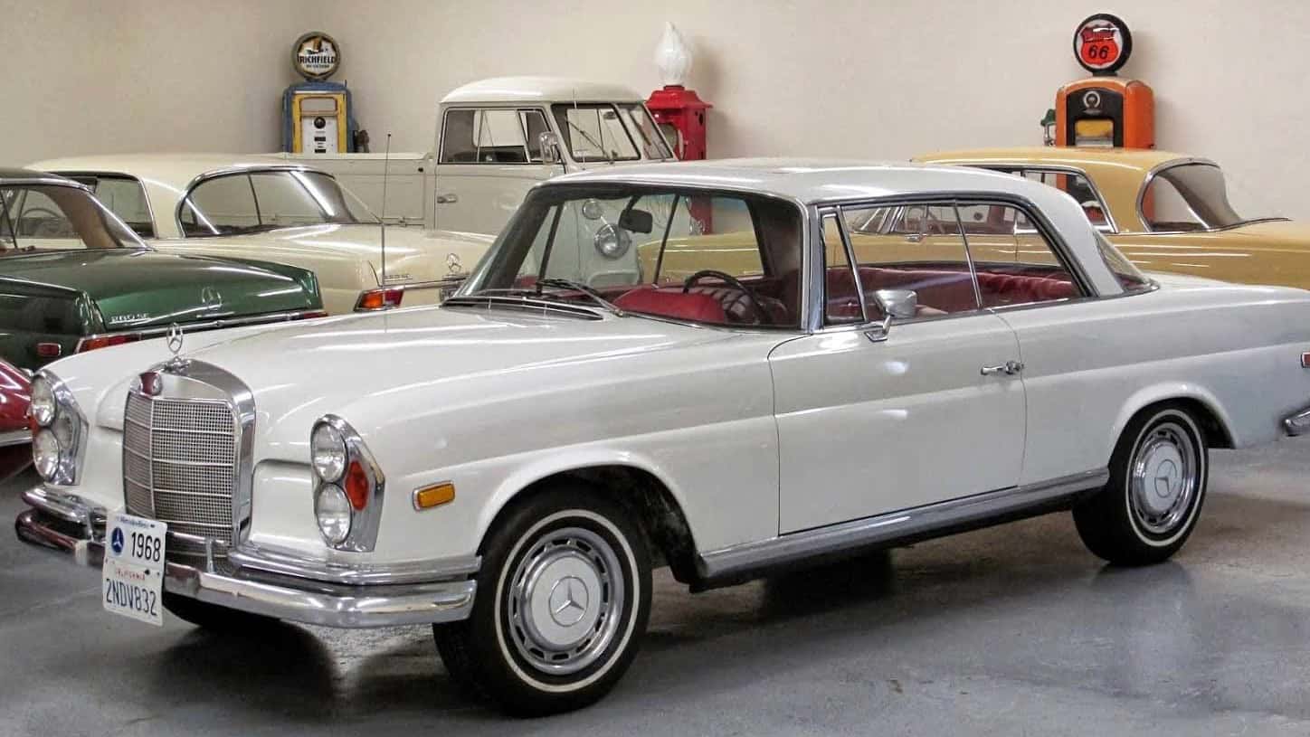1968-Mercedes-250SE-White