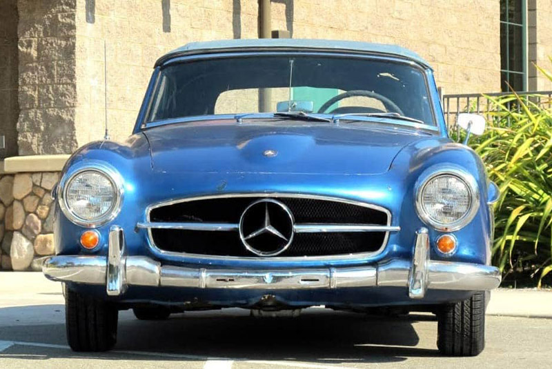1956 Mercedes 190SL Blue